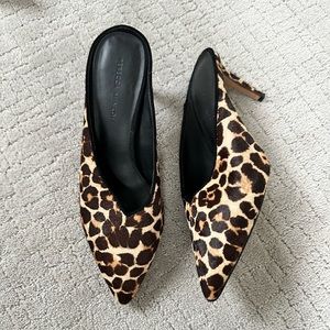 Rebecca Minkoff ponyhair mules, Size 9